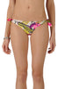 Vivid Tie Front Bandeau Bikini