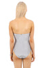 Metallic Silver One Piece