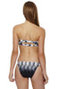 Reverse Cityscape Bandeau Bikini