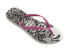 Slim Lace - White/Pink